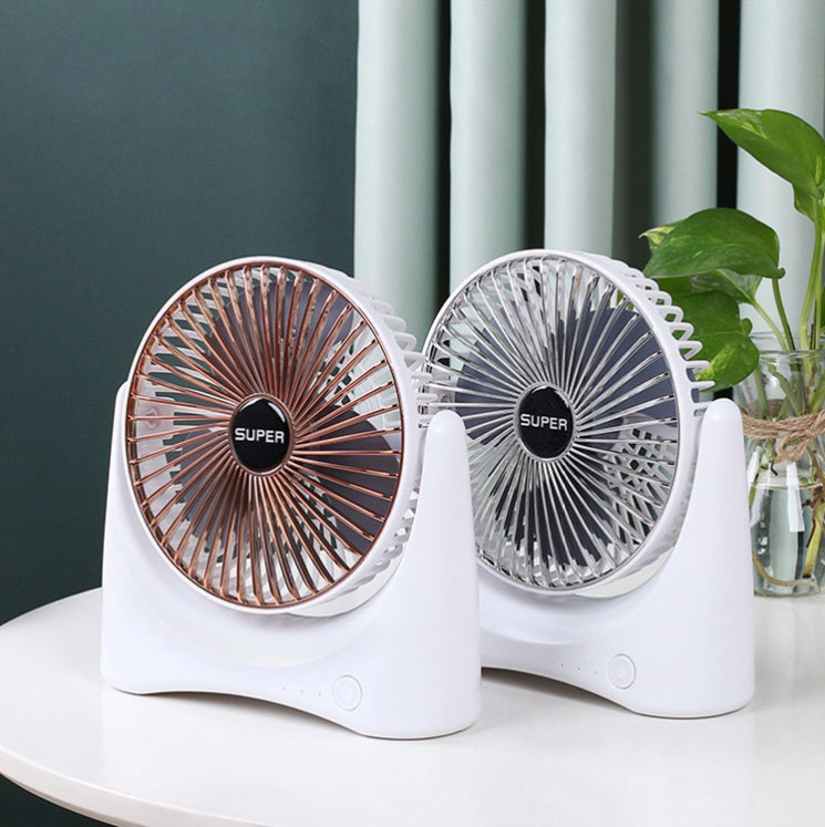 Quạt Tích Điện Super Fan Dùng Đi Du Lịch –