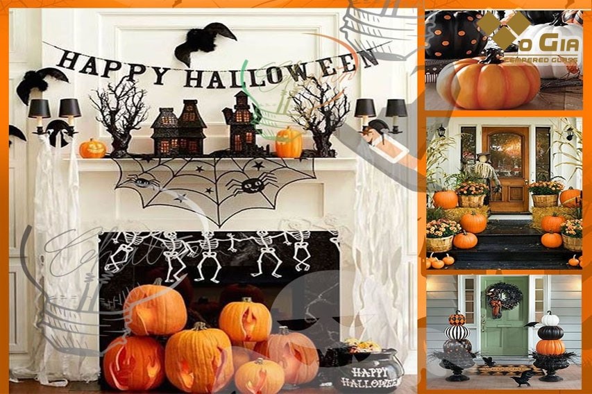 Trang trí shop ngày Halloween - Thi công quảng cáo tại Đà Nẵng