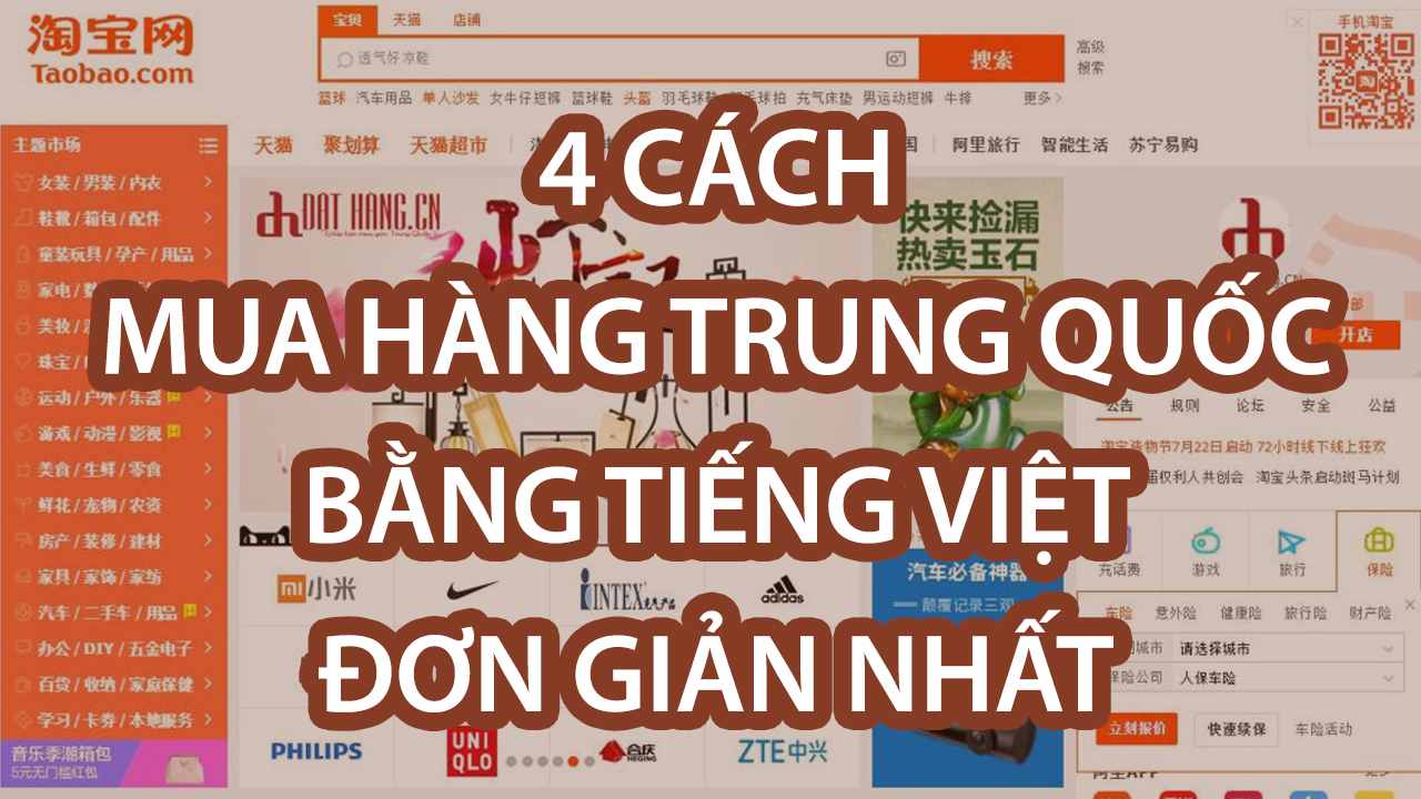 4 cách mua hàng Trung Quốc bằng tiếng Việt đơn giản nhất - Đặt hàng Trung  Quốc Chuyên nghiệp