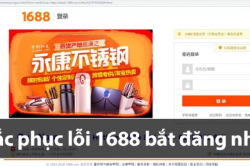 Cách khắc phục lỗi Taobao, 1688 bắt đăng nhập