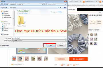 Cách lưu hình ảnh từ Taobao về điện thoại