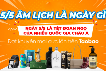 Cách săn sale 5.5 trên Taobao