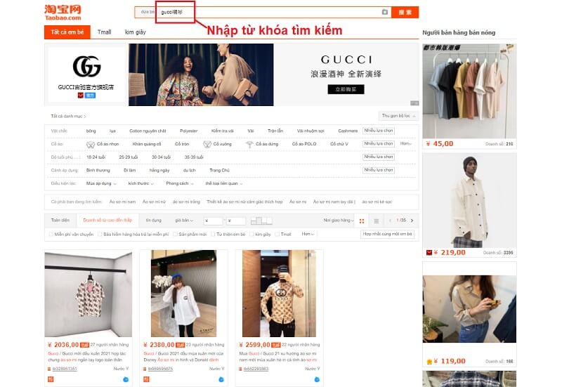 Cách tìm hàng fake thương hiệu trên Taobao AN TOÀN "100%"