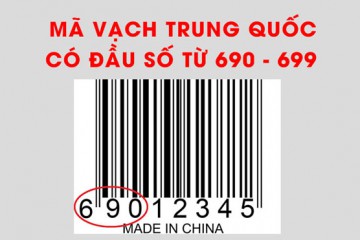 Made in PRC là gì? Cách phân biệt qua mã vạch?